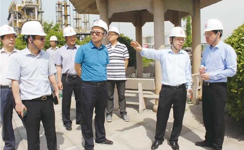 Latest company news about On May 1st 2017, leaders of safety supervision bureau came to our company for inspection and guidance.